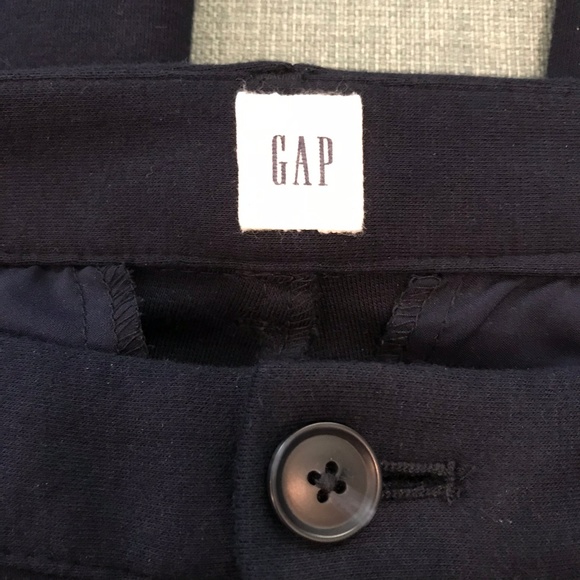 EUC GAP Navy Knit Pants Sz 2 - Picture 4 of 6